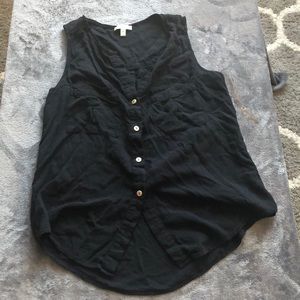 ‼️CLEARANCE 3 for $10‼️ Sleeveless Black Blouse